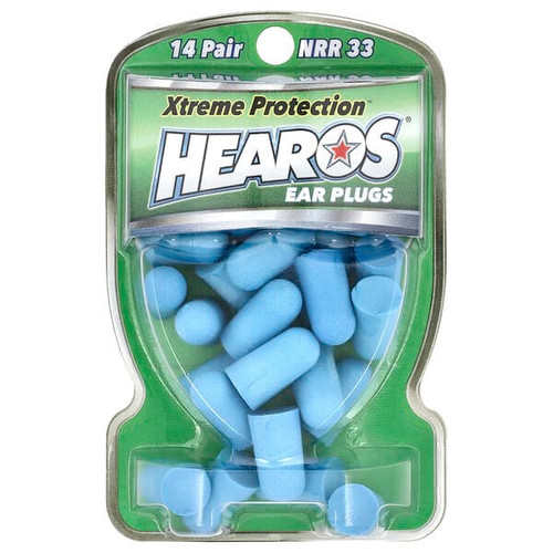 <img alt="Hearos, Xtreme Protection Ear Plugs, Blue, NRR 33, 14 Pairs" title="Hearos, Xtreme Protection Ear Plugs, Blue, NRR 33, 14 Pairs,756063058266"