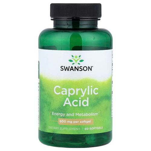 <img alt="Swanson Vitamins, Caprylic Acid, 600 mg, 60 Softgels" title="Swanson Vitamins, Caprylic Acid, 600 mg, 60 Softgels,087614020969"