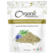 <img alt="Organic Traditions, Sprouted Flax Seed Powder, 8 oz (227 g)" title="Organic Traditions, Sprouted Flax Seed Powder, 8 oz (227 g),627733005906"