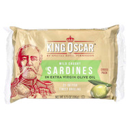 <img alt="King Oscar, Wild Caught Sardines In Extra Virgin Olive Oil, 3.75 oz (106 g)" title="King Oscar, Wild Caught Sardines In Extra Virgin Olive Oil, 3.75 oz (106 g),034800002018"