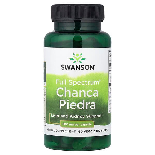 <img alt="Swanson Vitamins, Full Spectrum Chanca Piedra, 500 mg, 60 Veggie Capsules" title="Swanson Vitamins, Full Spectrum Chanca Piedra, 500 mg, 60 Veggie Capsules,087614112299"