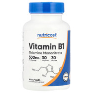 <img alt="Nutricost, Vitamin B1, 500 mg , 30 Capsules" title="Nutricost, Vitamin B1, 500 mg , 30 Capsules,810014677132"