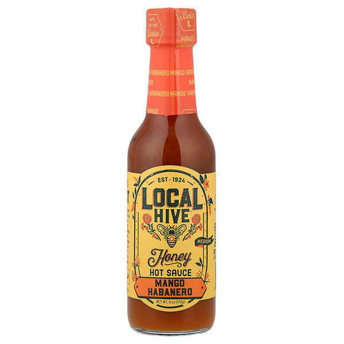 <img alt="Local Hive, Honey Hot Sauce, Mango Habanero, Medium, 6 oz (172 g)" title="Local Hive, Honey Hot Sauce, Mango Habanero, Medium, 6 oz (172 g),075002700029"