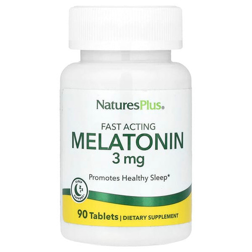 <img alt="NaturesPlus, Fast Acting Melatonin, 3 mg, 90 Tablets" title="NaturesPlus, Fast Acting Melatonin, 3 mg, 90 Tablets,097467476257"