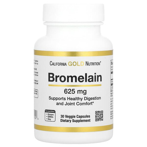<img alt="California Gold Nutrition, Bromelain, 625 mg, 30 Veggie Capsules" title="California Gold Nutrition, Bromelain, 625 mg, 30 Veggie Capsules,898220021048"