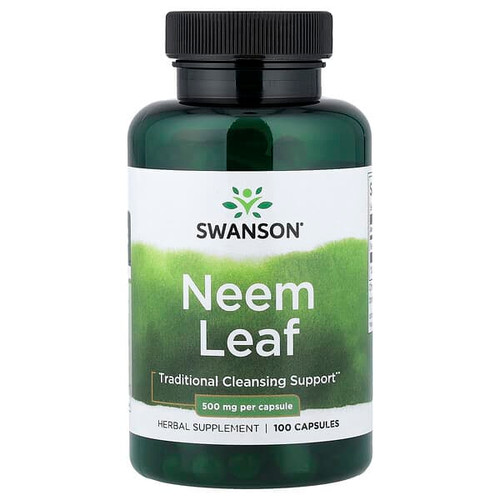<img alt="Swanson Vitamins, Neem Leaf, 500 mg, 100 Capsules" title="Swanson Vitamins, Neem Leaf, 500 mg, 100 Capsules,087614110356"