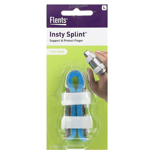 <img alt="Flents, Two-Sided Insty Splint, L, 1 Finger Splint" title="Flents, Two-Sided Insty Splint, L, 1 Finger Splint,025715974842"