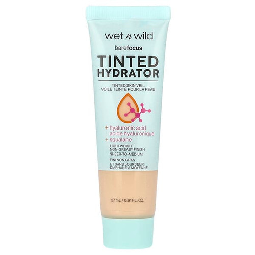<img alt="wet n wild, Barefocus, Tinted Hydrator, 1114063 Light Medium, 0.91 fl oz (27 ml)" title="wet n wild, Barefocus, Tinted Hydrator, 1114063 Light Medium, 0.91 fl oz (27 ml),077802140630"