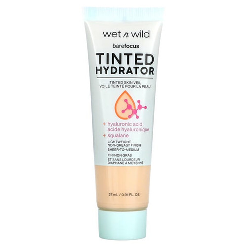 <img alt="wet n wild, Barefocus, Tinted Hydrator, 1114060 Fair, 0.91 fl oz (27 ml)" title="wet n wild, Barefocus, Tinted Hydrator, 1114060 Fair, 0.91 fl oz (27 ml),077802140609"