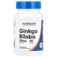 <img alt="Nutricost, Ginkgo Biloba, 120 mg, 30 Capsules" title="Nutricost, Ginkgo Biloba, 120 mg, 30 Capsules,810014677255"