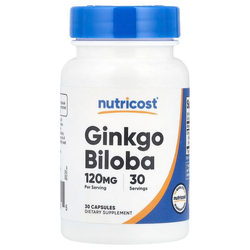 <img alt="Nutricost, Ginkgo Biloba, 120 mg, 30 Capsules" title="Nutricost, Ginkgo Biloba, 120 mg, 30 Capsules,810014677255"
