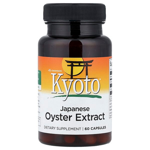 <img alt="Swanson Vitamins, Kyoto, Japanese Oyster Extract, 60 Capsules (500 mg per Capsule)" title="Swanson Vitamins, Kyoto, Japanese Oyster Extract, 60 Capsules (500 mg per Capsule),087614180113"
