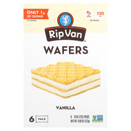 <img alt="Rip Van Wafels, Wafers, Vanilla, 6 Pack, 0.78 oz (22 g) Each" title="Rip Van Wafels, Wafers, Vanilla, 6 Pack, 0.78 oz (22 g) Each,850020705863"
