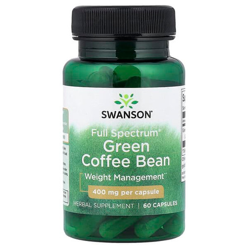 <img alt="Swanson Vitamins, Full Spectrum Green Coffee Bean, 400 mg, 60 Capsules" title="Swanson Vitamins, Full Spectrum Green Coffee Bean, 400 mg, 60 Capsules,087614115221"