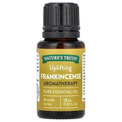 <img alt="Natures Truth, Pure Essential Oil, Uplifting Frankincense, 0.51 fl oz (15 ml)" title="Natures Truth, Pure Essential Oil, Uplifting Frankincense, 0.51 fl oz (15 ml),840093102195"