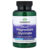<img alt="Swanson Vitamins, Albion, Magnesium Glycinate, 133 mg, 90 Vegan Capsules" title="Swanson Vitamins, Albion, Magnesium Glycinate, 133 mg, 90 Vegan Capsules,087614020730"