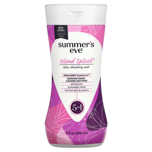 <img alt="Summers Eve, Daily Refreshing Wash, Island Splash , 9 fl oz (266 ml)" title="Summers Eve, Daily Refreshing Wash, Island Splash , 9 fl oz (266 ml),041608001990"