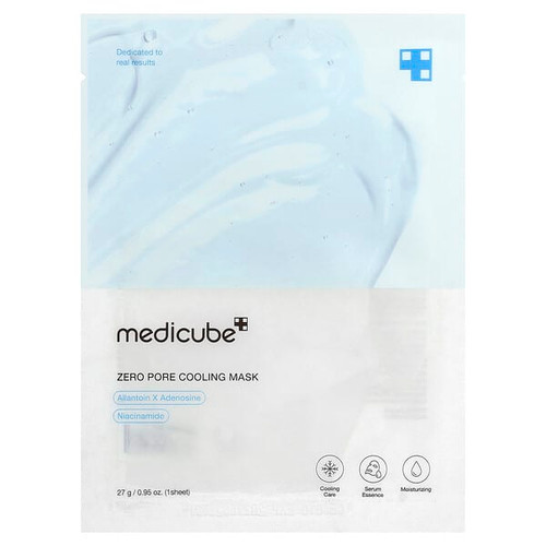<img alt="3 PACK of Medicube, Zero Pore Cooling Beauty Mask, 1 Sheet, 0.95 oz (27 g)" title="3 PACK of Medicube, Zero Pore Cooling Beauty Mask, 1 Sheet, 0.95 oz (27 g),8800240569969"
