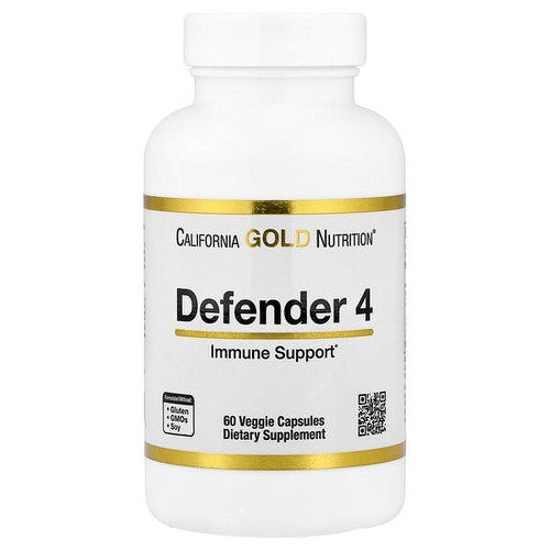 <img alt="California Gold Nutrition, Defender 4, with Vitamin C, Vitamin D, Zinc & Selenium, 60 Veggie Capsules" title="California Gold Nutrition, Defender 4, with Vitamin C, Vitamin D, Zinc & Selenium, 60 Veggie Capsules,898220025459"