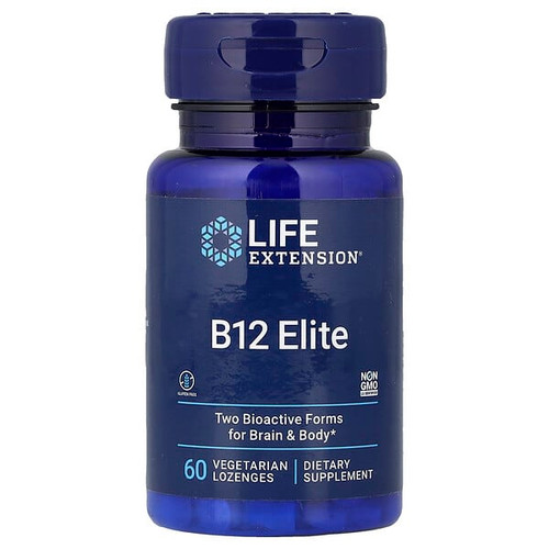 <img alt="Life Extension, B12 Elite, 60 Vegetarian Lozenges (1,000 mcg per Lozenge)" title="Life Extension, B12 Elite, 60 Vegetarian Lozenges (1,000 mcg per Lozenge),737870241966"
