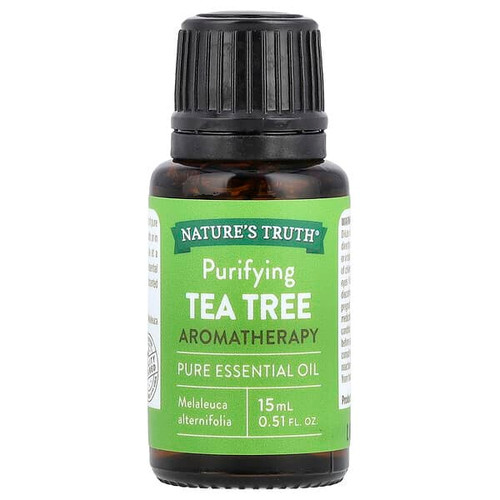 <img alt="Natures Truth, Pure Essential Oil, Purifying Tea Tree, 0.51 fl oz (15 ml)" title="Natures Truth, Pure Essential Oil, Purifying Tea Tree, 0.51 fl oz (15 ml),840093102126"