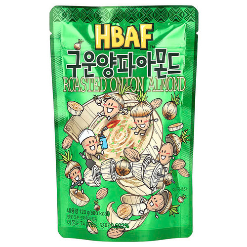 <img alt="HBAF, Roasted Onion Almond, 4.23 oz (120 g)" title="HBAF, Roasted Onion Almond, 4.23 oz (120 g),8809617945788"