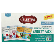 <img alt="Celestial Seasonings, Everyday Wellness Variety Pack, Caffeine Free , 16 Tea Bags, 1 oz (28 g)" title="Celestial Seasonings, Everyday Wellness Variety Pack, Caffeine Free , 16 Tea Bags, 1 oz (28 g),070734549922"