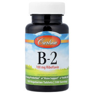 <img alt="Carlson, Vitamin B-2, 100 Vegetarian Tablets" title="Carlson, Vitamin B-2, 100 Vegetarian Tablets,088395022111"