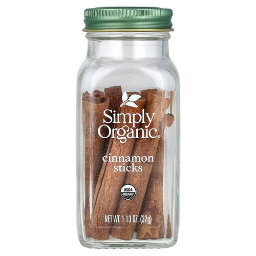 <img alt="Simply Organic, Cinnamon Sticks, 1.13 oz (32 g)" title="Simply Organic, Cinnamon Sticks, 1.13 oz (32 g),089836194978"