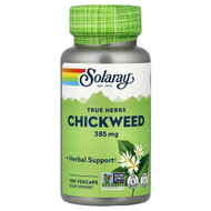 <img alt="Solaray, True Herbs, Chickweed, 385 mg, 100 VegCaps" title="Solaray, True Herbs, Chickweed, 385 mg, 100 VegCaps,076280011807"