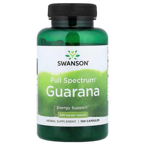 <img alt="Swanson Vitamins, Full Spectrum Guarana, 500 mg, 100 Capsules" title="Swanson Vitamins, Full Spectrum Guarana, 500 mg, 100 Capsules,087614019789"