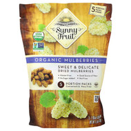 <img alt="Sunny Fruit, Organic Dried Mulberries, 5 Portion Packs, 1.06 oz (30 g) Each" title="Sunny Fruit, Organic Dried Mulberries, 5 Portion Packs, 1.06 oz (30 g) Each,842515006784"