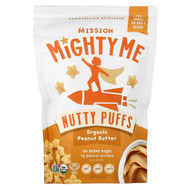 <img alt="Mission MightyMe, Nutty Puffs, Organic Peanut Butter, 1.5 oz (42 g)" title="Mission MightyMe, Nutty Puffs, Organic Peanut Butter, 1.5 oz (42 g),860001393903"