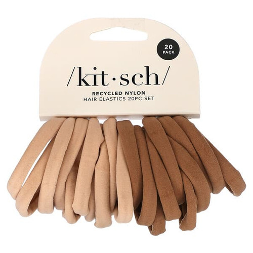 <img alt="Kitsch, Hair Elastics Set, Blush, 20 Piece Set" title="Kitsch, Hair Elastics Set, Blush, 20 Piece Set,819677025304"