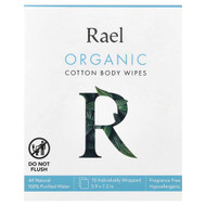 <img alt="Rael, Organic Cotton Body Wipes, Fragrance Free, 10 Individually Wrapped Wipes" title="Rael, Organic Cotton Body Wipes, Fragrance Free, 10 Individually Wrapped Wipes,810027131225"