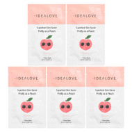 <img alt="Idealove, Superfood Skin Savior, Pretty as a Peach, 5 Beauty Sheet Masks, 0.68 fl oz (20 ml) Each" title="Idealove, Superfood Skin Savior, Pretty as a Peach, 5 Beauty Sheet Masks, 0.68 fl oz (20 ml) Each,898220023080"