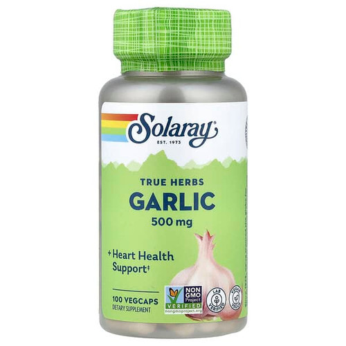 <img alt="Solaray, True Herbs, Garlic, 500 mg, 100 VegCaps" title="Solaray, True Herbs, Garlic, 500 mg, 100 VegCaps,076280012897"