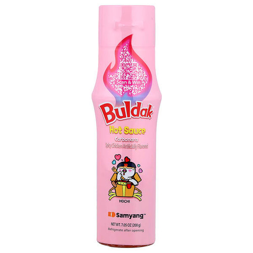 <img alt="Buldak, Buldak Hot Sauce, Carbonara, Spicy Chicken, 7.05 oz (200 g)" title="Buldak, Buldak Hot Sauce, Carbonara, Spicy Chicken, 7.05 oz (200 g),8801073411432"
