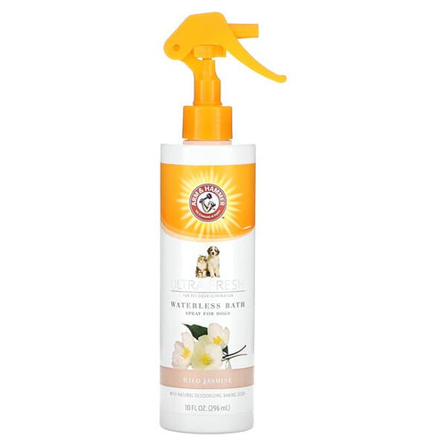 <img alt="Arm & Hammer, Ultra Fresh, Waterless Bath, Spray For Dogs, Wild Jasmine, 10 fl oz (296 ml)" title="Arm & Hammer, Ultra Fresh, Waterless Bath, Spray For Dogs, Wild Jasmine, 10 fl oz (296 ml),742797871851"