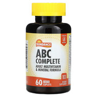 <img alt="Sundance Vitamins, ABC Complete, Adult Multivitamin & Mineral Formula, 60 Coated Caplets" title="Sundance Vitamins, ABC Complete, Adult Multivitamin & Mineral Formula, 60 Coated Caplets,840093140043"
