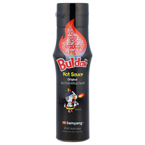 <img alt="Buldak, Buldak Hot Sauce, Spicy Chicken, Original, 7.05 oz (200 g)" title="Buldak, Buldak Hot Sauce, Spicy Chicken, Original, 7.05 oz (200 g),8801073411388"
