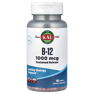 <img alt="KAL, Vitamin B-12, Sustained Release, 1,000 mcg, 100 Tablets" title="KAL, Vitamin B-12, Sustained Release, 1,000 mcg, 100 Tablets,021245534631"