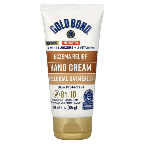 <img alt="Gold Bond, Medicated, Eczema Relief Hand Cream, 3 oz (85 g)" title="Gold Bond, Medicated, Eczema Relief Hand Cream, 3 oz (85 g),041167066393"