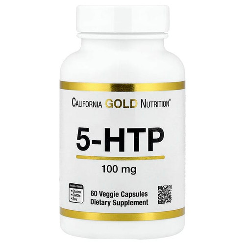 <img alt="California Gold Nutrition, 5-HTP, 100 mg, 60 Veggie Capsules" title="California Gold Nutrition, 5-HTP, 100 mg, 60 Veggie Capsules,898220023806"