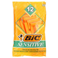 <img alt="BIC, Sensitive, Single Blade Disposable Razors, 12 Razors" title="BIC, Sensitive, Single Blade Disposable Razors, 12 Razors,070330708419"