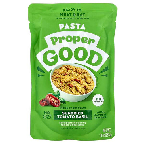 <img alt="Proper Good, Ready to Heat & Eat, Sundried Tomato Basil, 10 oz (283 g)" title="Proper Good, Ready to Heat & Eat, Sundried Tomato Basil, 10 oz (283 g),850048165571"