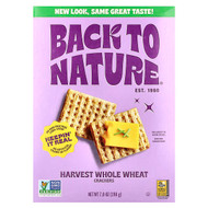 <img alt="Back to Nature, Crackers, Harvest Whole Wheat, 7 oz (198 g)" title="Back to Nature, Crackers, Harvest Whole Wheat, 7 oz (198 g),819898010752"