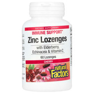 <img alt="Natural Factors, Zinc Lonzenges, With Elderberry, Echinacea & Vitamin C, Cherry, 60 Lozenges" title="Natural Factors, Zinc Lonzenges, With Elderberry, Echinacea & Vitamin C, Cherry, 60 Lozenges,068958016894"