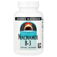 <img alt="Source Naturals, Niacinamide B-3, 1,500 mg, 50 Tablets" title="Source Naturals, Niacinamide B-3, 1,500 mg, 50 Tablets,021078005056"