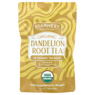 <img alt="Starwest Botanicals, Organic Dandelion Root Tea, 20 Tea Bags, 1.4 oz (40 g)" title="Starwest Botanicals, Organic Dandelion Root Tea, 20 Tea Bags, 1.4 oz (40 g),767963175694"